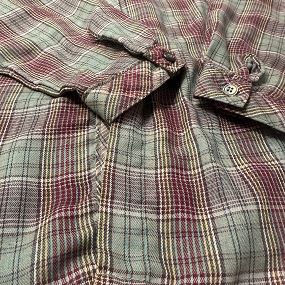 Levi Strauss & Co Tops - Levi Strauss & Co Vintage 70/80s Plaid Button Down Long Sleeve Womens Medium